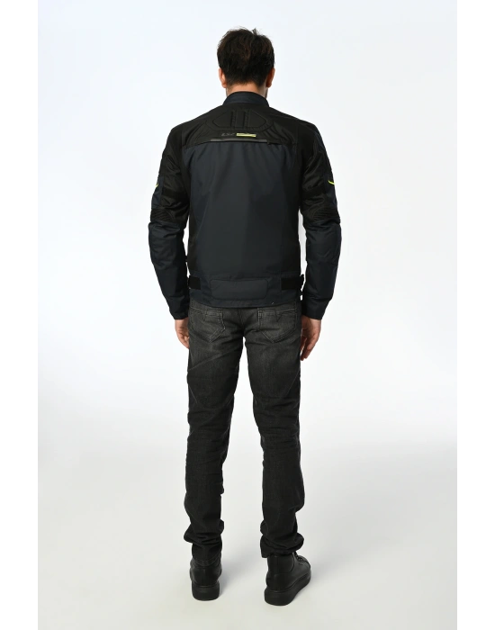 LS2 SHADOW MONT MAVİ-SİYAH-NEON SARI