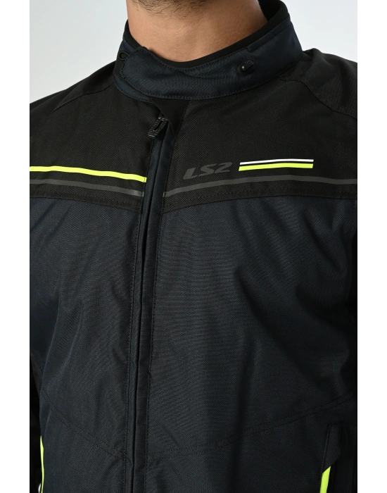 LS2 SHADOW MONT MAVİ-SİYAH-NEON SARI