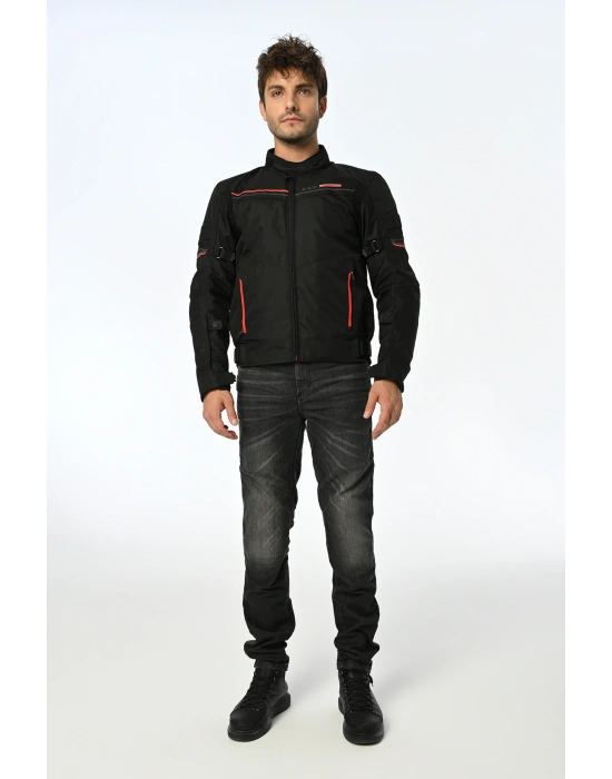 LS2 SHADOW MONT SİYAH-KIRMIZI