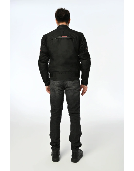 LS2 SHADOW MONT SİYAH-KIRMIZI