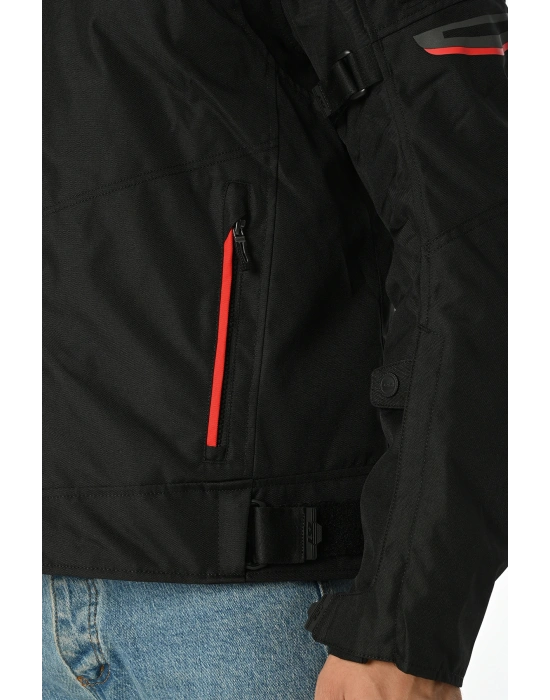 LS2 SHADOW MONT SİYAH-KIRMIZI