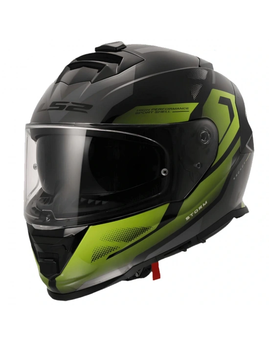 LS2 STORM 2 KRONOS -GRİ KASK