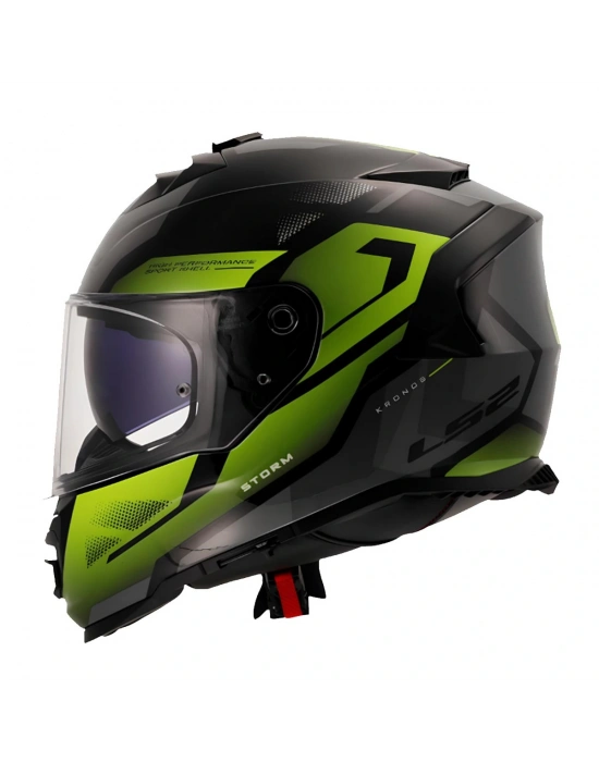LS2 STORM 2 KRONOS -GRİ KASK