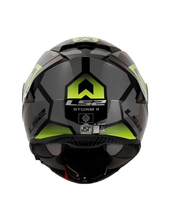 LS2 STORM 2 KRONOS -GRİ KASK