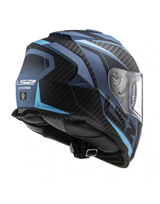 LS2 STORM 2 RACER MAT MAVİ KASK