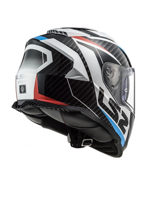 LS2 STORM 2 RACER MAVİ-KIRMIZI KASK