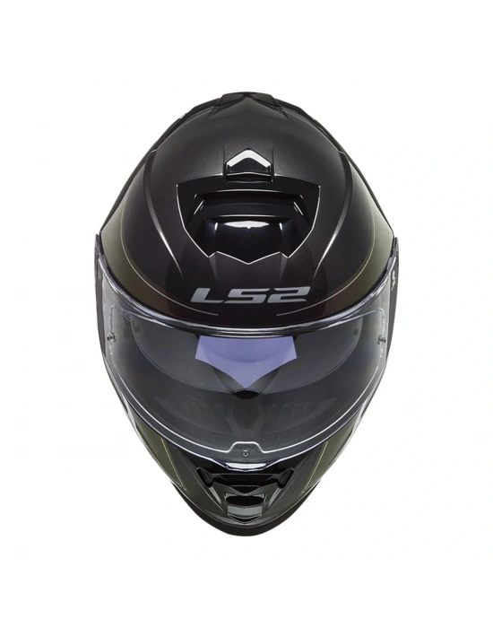 LS2 STORM 2 VELVET MAT SİYAH-GÖKKUŞAĞI KASK