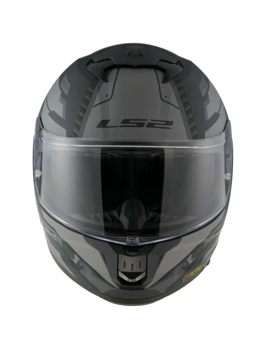 LS2 STREAM 2 SHADOW -GRİ KASK