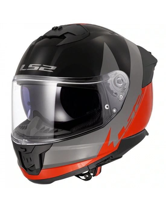 LS2 STREAM 2 THUNDERBIZ GRİ- KASK