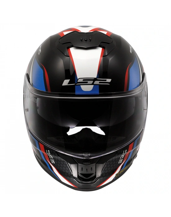 LS2 STREAM 2 TINUX SİYAH-KIRMIZI KASK