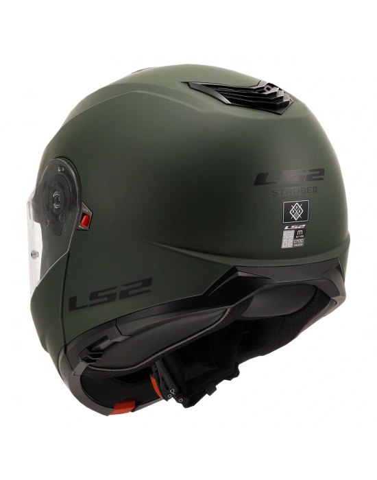 LS2 STROBE 2 MAT YEŞİL KASK