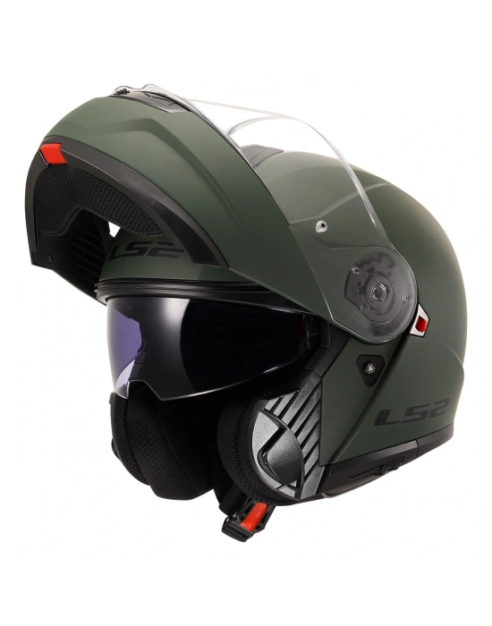 LS2 STROBE 2 MAT YEŞİL KASK