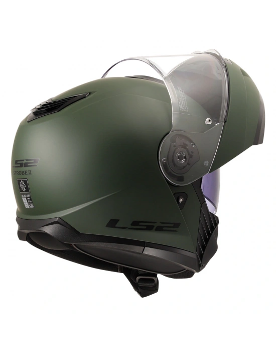 LS2 STROBE 2 MAT YEŞİL KASK