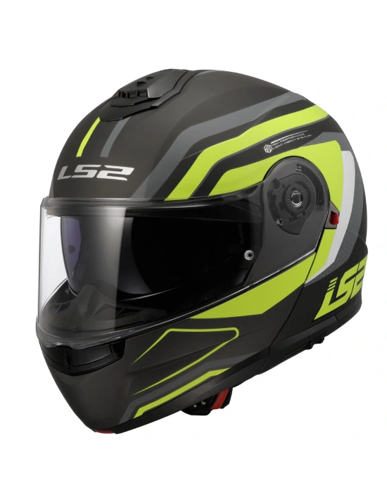 LS2 STROBE 2 PHANTOM MAT TITANIUM- KASK