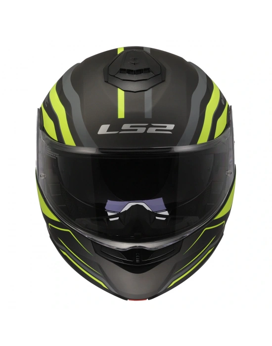 LS2 STROBE 2 PHANTOM MAT TITANIUM- KASK
