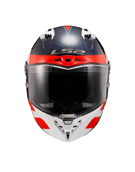 LS2 THUNDER KARBON ALLIANCE -MAVİ-BEYAZ KASK