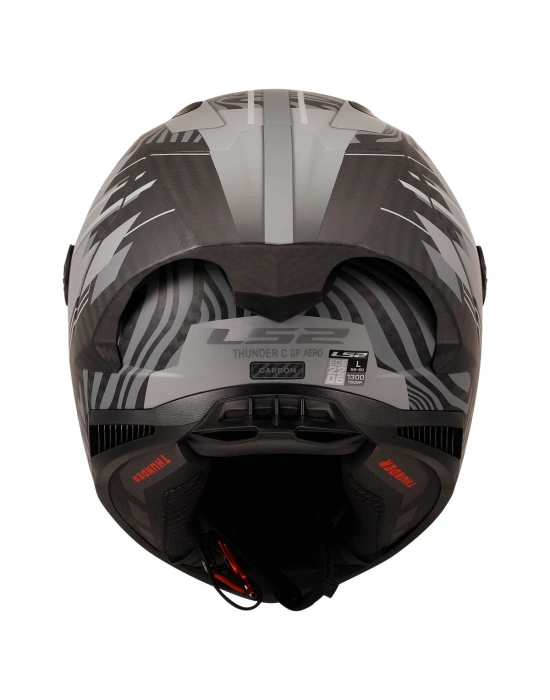 LS2 THUNDER KARBON GP AERO POLAR SİYAH KASK