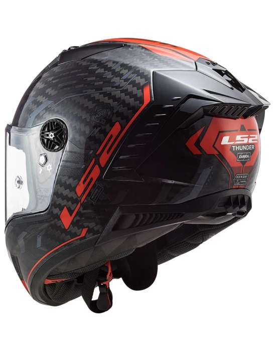 LS2 THUNDER KARBON SPUTNIK METAL  KASK