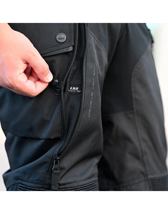 LS2 TRAVEL PANTOLON () SİYAH