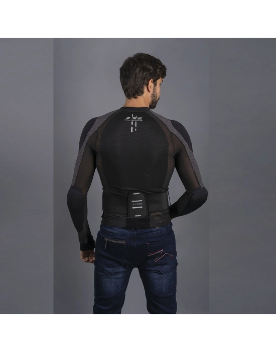 LS2 X-ARMOR FULL KORUMA MONT SİYAH-GRİ