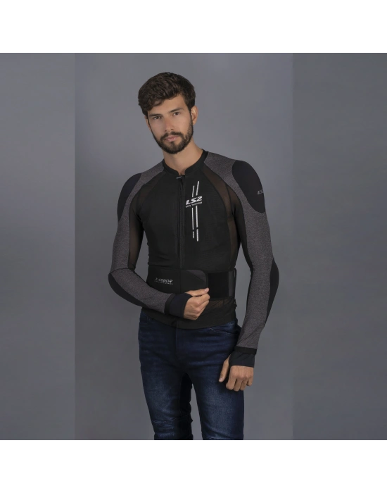 LS2 X-ARMOR FULL KORUMA MONT SİYAH-GRİ