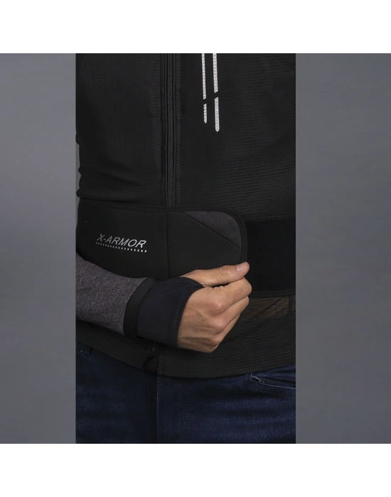 LS2 X-ARMOR FULL KORUMA MONT SİYAH-GRİ