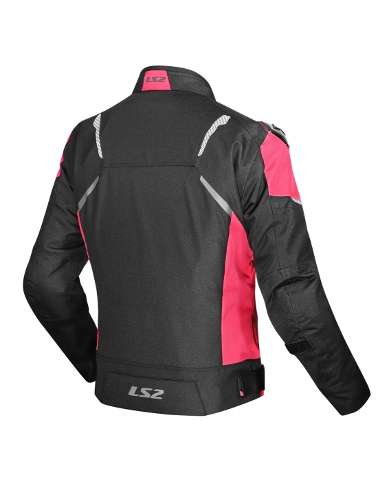 LS2 ZOOM H2O KADIN MONT SİYAH-FUŞYA