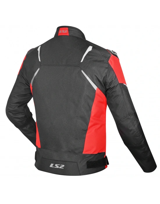 LS2 ZOOM H2O MONT SİYAH-KIRMIZI