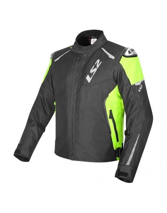 LS2 ZOOM H2O MONT SİYAH-NEON SARI