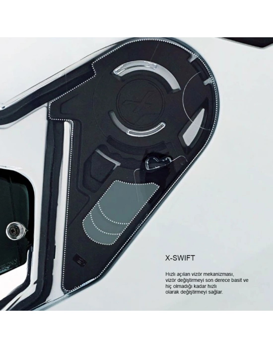 NEXX SX.100 GIGABOT KIRMIZI- KASK