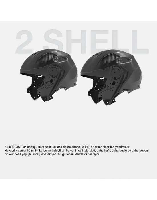 NEXX X.LIFETOUR ZERO PRO MAT KARBON KASK