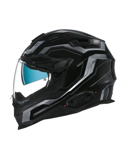 NEXX X.WST 2 SUPERCELL SİYAH-GRİ KASK
