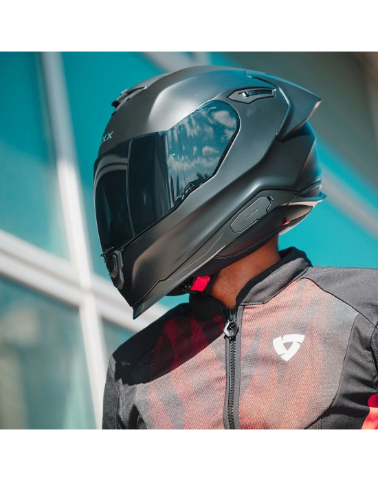 NEXX Y.100R FULLBLACK MAT SİYAH KASK