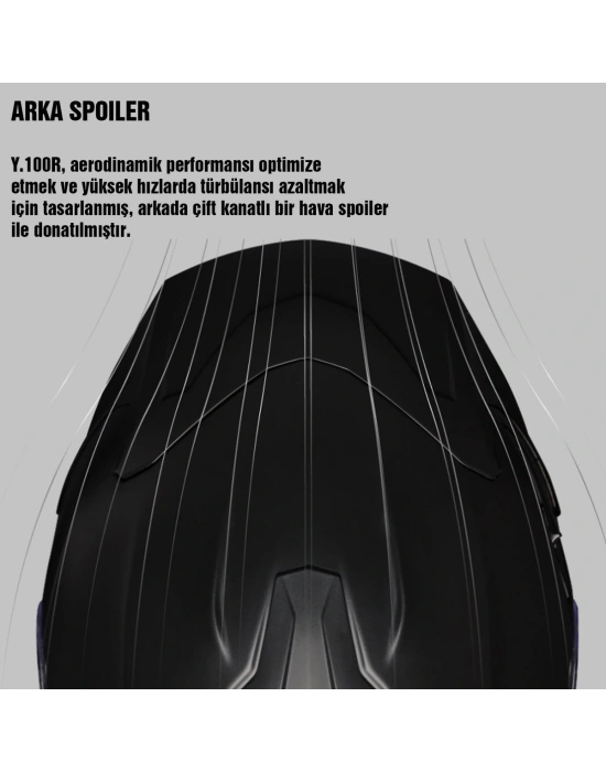 NEXX Y.100R FULLBLACK MAT SİYAH KASK