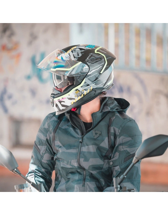 NEXX Y.100R URBANGRAM MAT SİYAH KASK