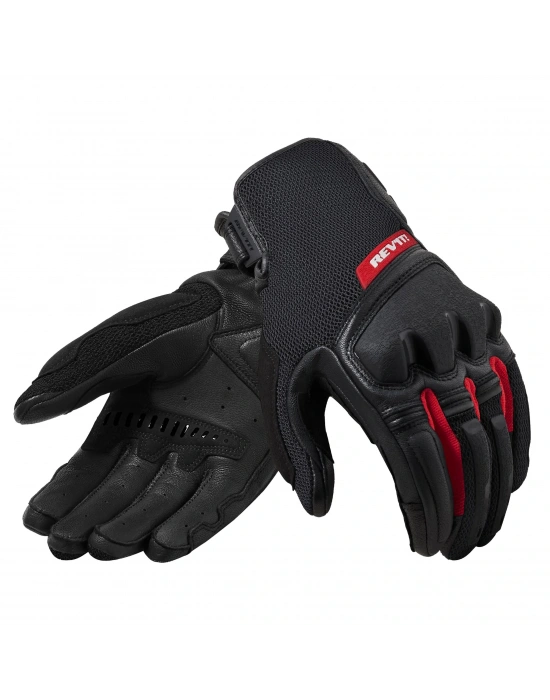 REVIT DUTY ELDİVEN SİYAH-KIRMIZI