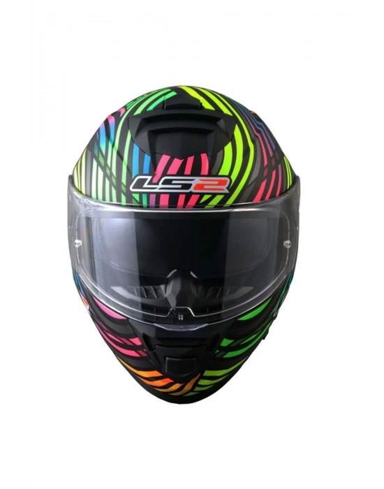 Storm 2 Power Mat Siyah-gökkuşağı Kask