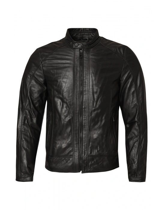 VEXO MOTO DERİ MONT SİYAH