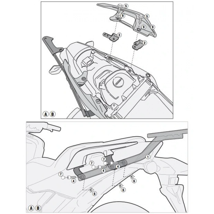 GIVI1127FZHONDAINTEGRA750(14-15)ARKAÇANTATAŞIYICI