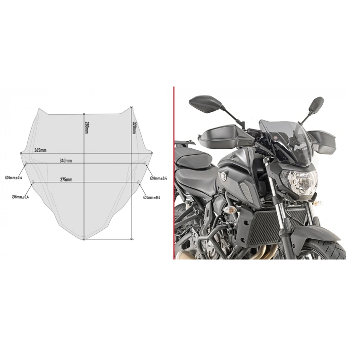 GIVIA2140YAMAHAMT-07(18-20)RÜZGARSİPERLİK