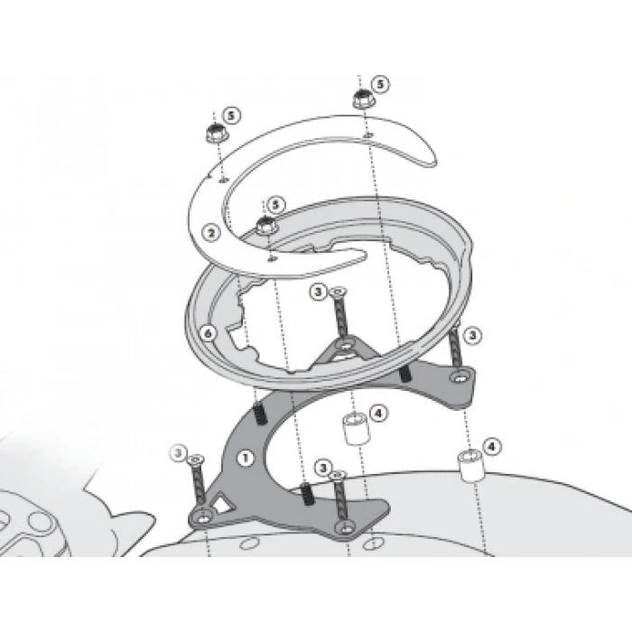 GIVIBF09DEPOÜSTÜÇANTAAPARATI(DUCATI)