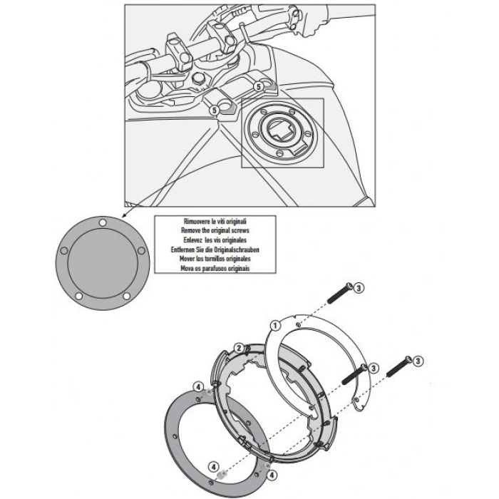 GIVIBF23DEPOÜSTÜÇANTAAPARATI(YAMAHA)