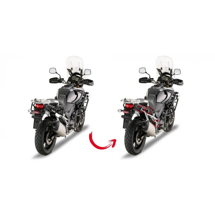 GIVIPLR3105SUZUKIDL1000V-STROM(14-19)YANÇANTATAŞIYICI