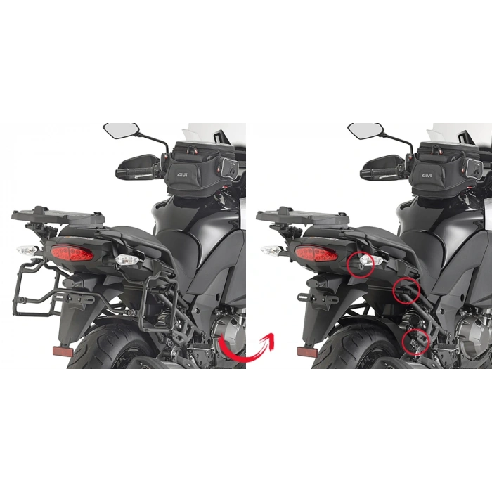 GIVIPLR4113KAWASAKIVERSYS1000(15-16)YANÇANTATAŞIYICI