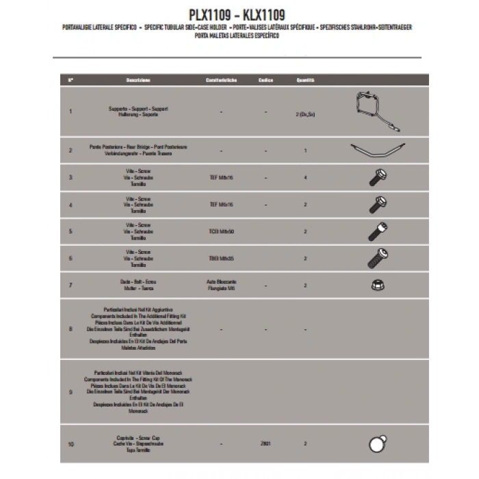 GIVIPLX1109HONDAINTEGRA700(12-13)YANÇANTATAŞIYICI