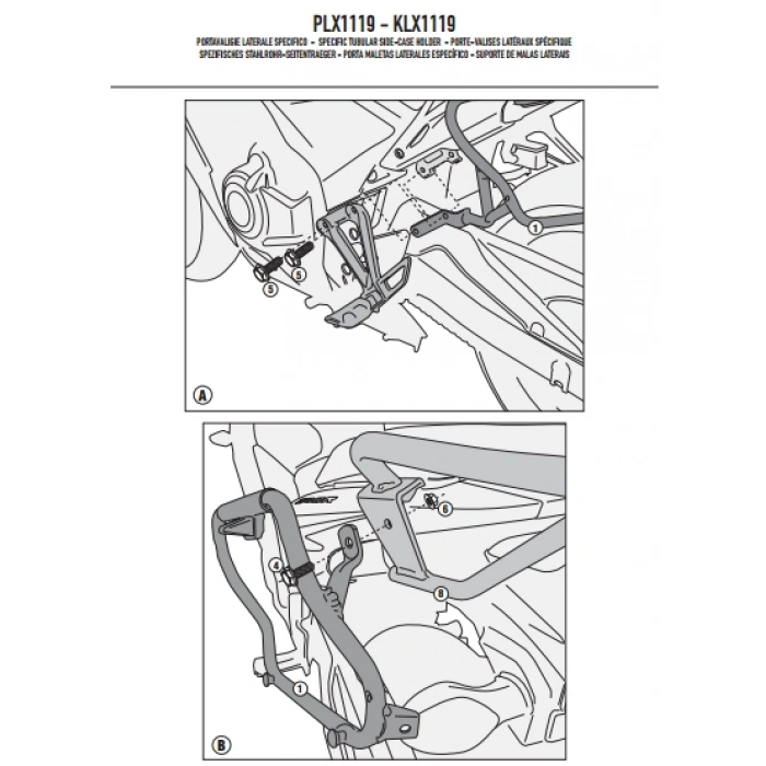 GIVIPLX1119HONDACB500F-CBR500R(13-15)YANÇANTATAŞIYICI