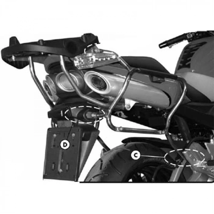 GIVIPLX538SUZUKIGSR600(06-11)YANÇANTATAŞIYICI