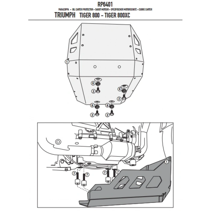 GIVIRP6401TRIUMPHTIGER800-TIGER800XC(11-16)KARTERKORUMA