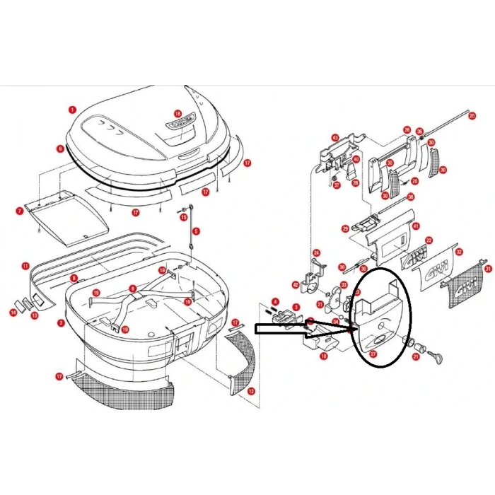 GIVIZ368NÇANTAKİLİTMEKANİZMAKAPAKALTE52