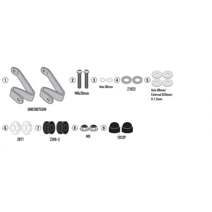 KAPPAD1190KITKHONDAPCX125(21-24)RÜZGARSİPERLİKBAĞLANTISI